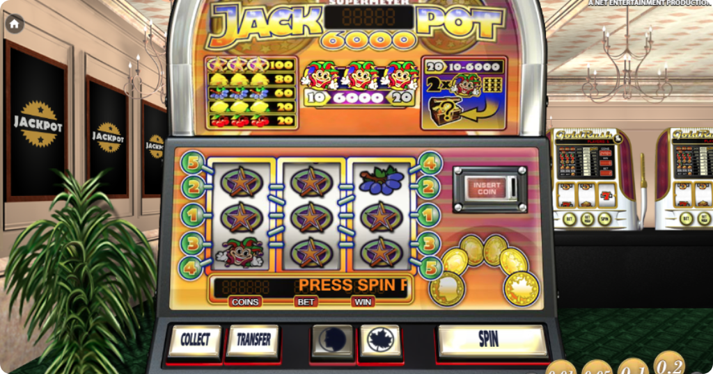 Jackpot 6000 game